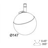 Delta Light M26L - Tweeter Bl 927 Mdl Schienenbeleuchtung