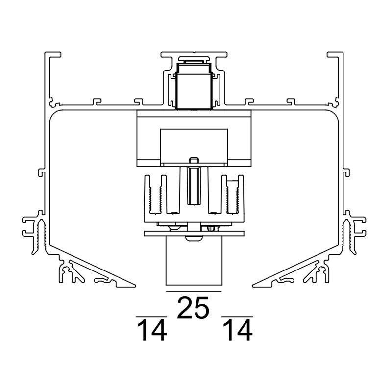 Delta Light M52 - 2 Led Mdl Schienenbeleuchtung