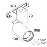 Delta Light M52 - Spy 66 92718 Mdl Schienenbeleuchtung
