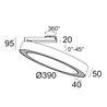 Delta Light SUPER-OH! XS PIVOT 39 DIM8 Deckenlampe