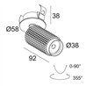 Delta Light PUNK 39 CLIP Deckenlampe