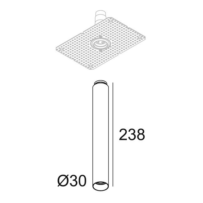 Delta Light NEEDLE 1 TRC Deckenlampe