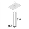 Delta Light NEEDLE 1 TRC Deckenlampe