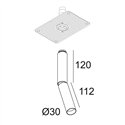 Delta Light NEEDLE 1 TRC OK Ceiling lamp