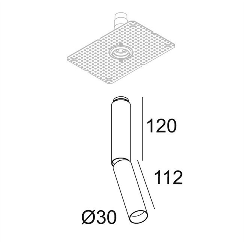 Delta Light NEEDLE 1 TRC OK Deckenlampe