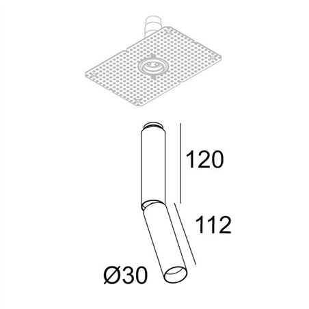 Delta Light NEEDLE 1 TRC OK Ceiling lamp