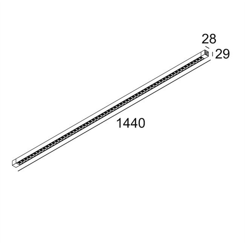 Delta Light INFORM SQ F144-5 Deckenlampe