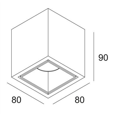 Delta Light BOXY L+ DIM8 Ceiling lamp