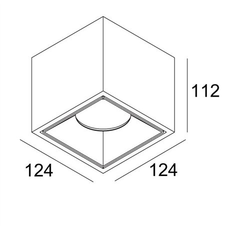 Delta Light BOXY XL S DIM1 Ceiling lamp