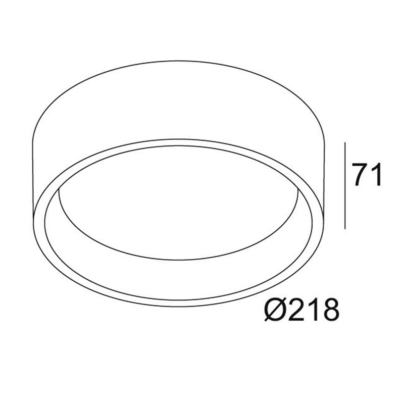 Delta Light DIRO SBL L ON Deckenlampe
