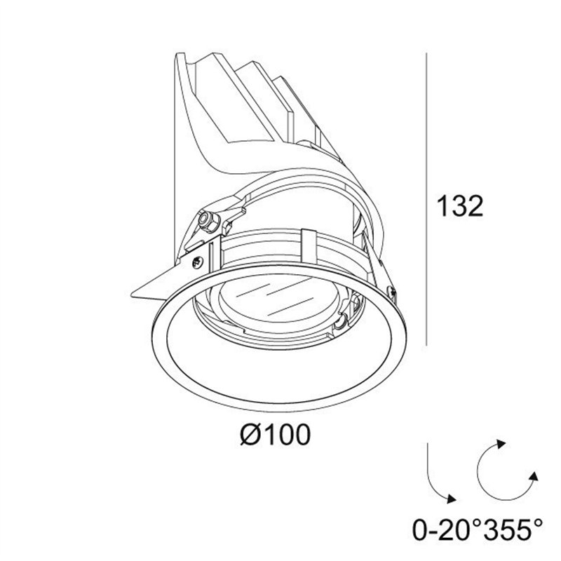 Delta Light ENTERO RD-M X SOFT Deckenlampe