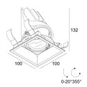 Delta Light ENTERO SQ-M X Built in spot