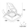 Delta Light ENTERO SQ-M X Deckenlampe