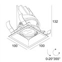Delta Light ENTERO SQ-M X TW Built in spot