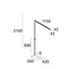 Delta Light INFORM 40 SQ F1 T DOWN-UP Stehlampe