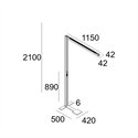 Delta Light INFORM 40 SQ F1 T PDS DOWN-UP Floor lamp