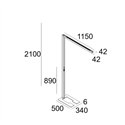 Delta Light INFORM 40 SQ F1 U PDS DOWN-UP Floor lamp