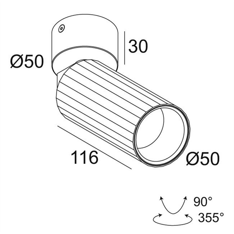 Delta Light HEDRA ON Deckenlampe