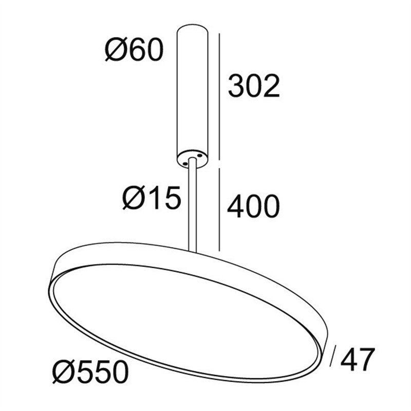 Delta Light MULTINOVA 55 OK 400 PRISM Deckenlampe