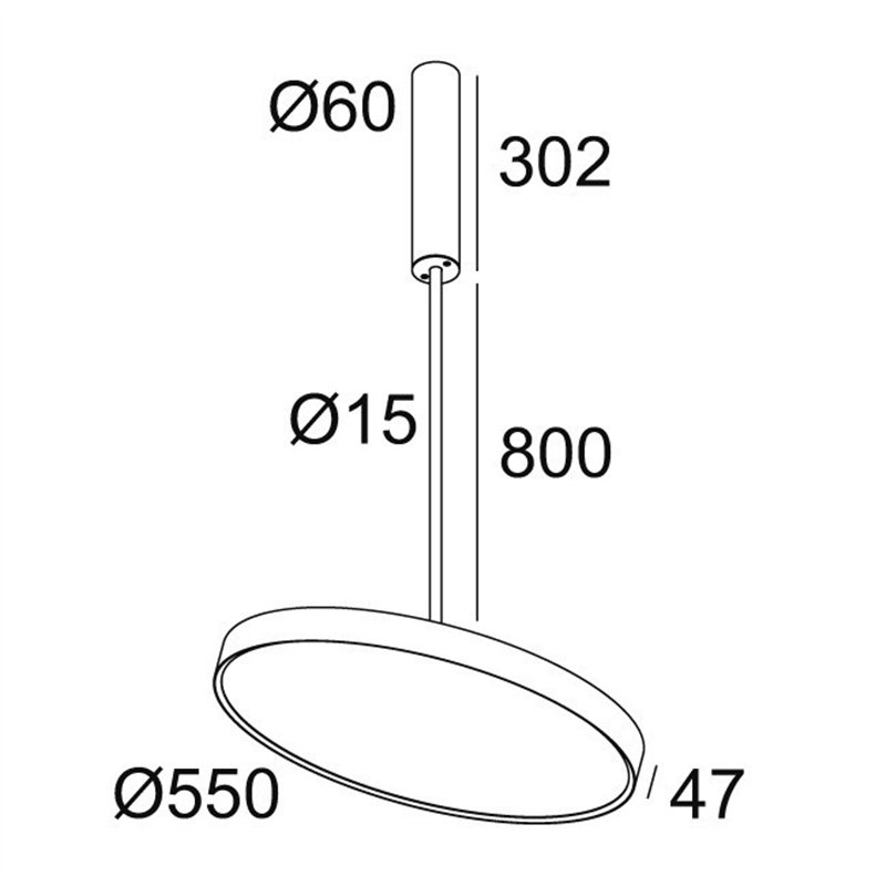 Delta Light MULTINOVA 55 OK 800 Deckenlampe