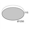 Delta Light SUPERNOVA LINE 125 TW / Decken- / Hängelampe