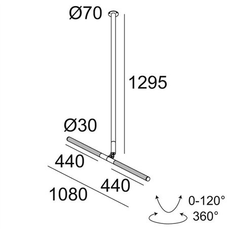 Delta Light XY180 S122 Ceiling lamp
