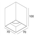 Delta Light QOBY S AC 1 Ceiling lamp