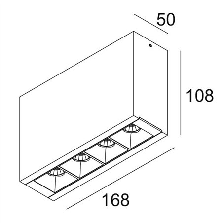 Delta Light DOT.COM L4 ON Ceiling lamp