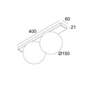 Delta Light OONO ON 2 Ceiling lamp / Wall lamp