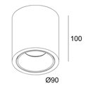Delta Light Boxy R Soft DIM8 Ceiling lamp