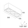 Delta Light MINIGRID On 350 Soft DIM8 Deckenlampe