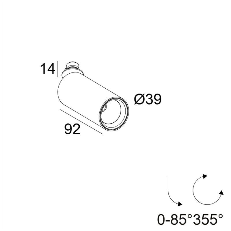 Delta Light SPY 39 PLUG Deckenlampe