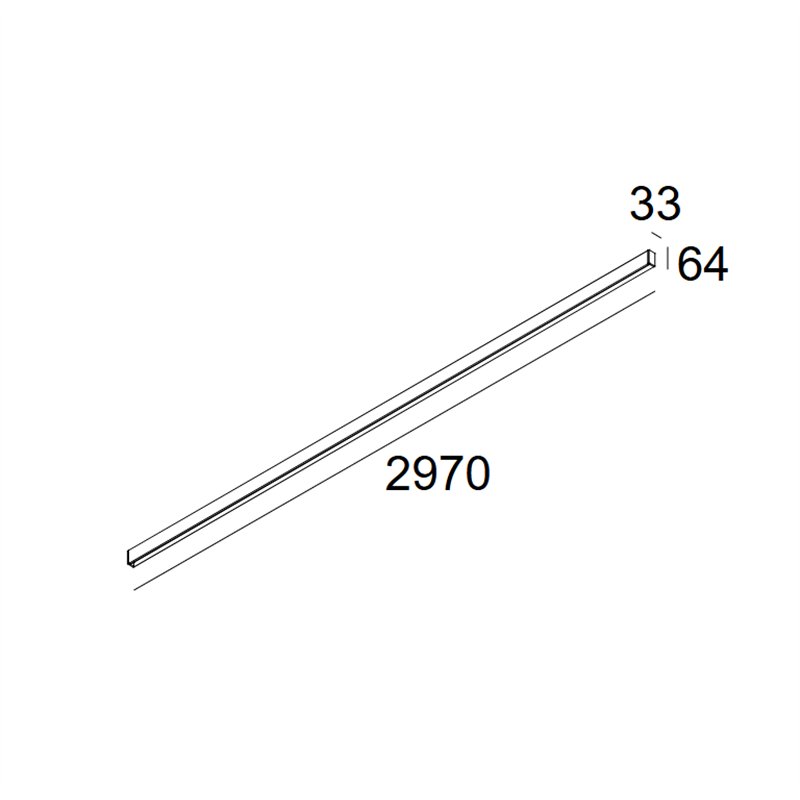 Delta Light SHIFTLINE M26H + SBL 3m DIM5 Deckenlampe