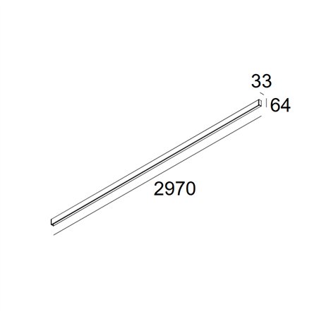 Delta Light SHIFTLINE M26H + SBL 3m DIM5 Ceiling lamp