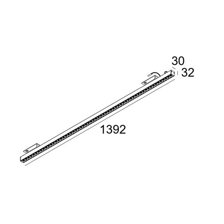 Delta Light D-LINER 30 INF LOC1 1390 RD Ceiling lamp