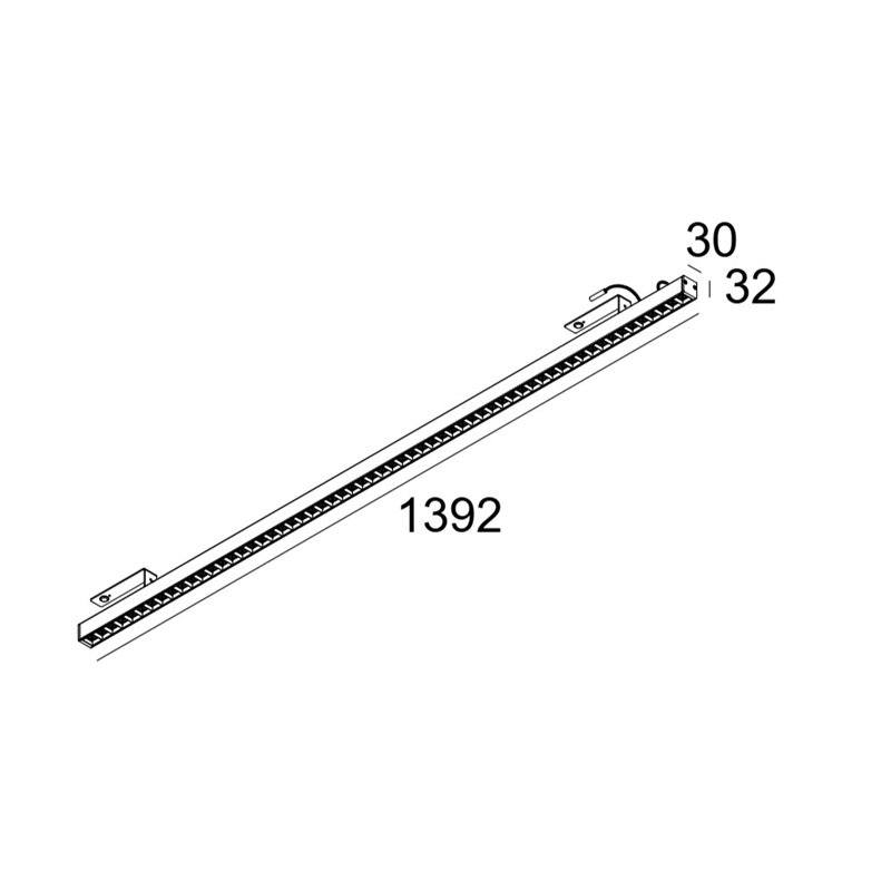 Delta Light D-LINER 30 INF LOC2 1390 RD Deckenlampe