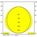 Delta Light D-LINER 30 SBL LOC1 838 DIM5 Ceiling lamp