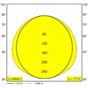 Delta Light D-LINER 30 SBL LOC1 1114 DIM5 Ceiling lamp