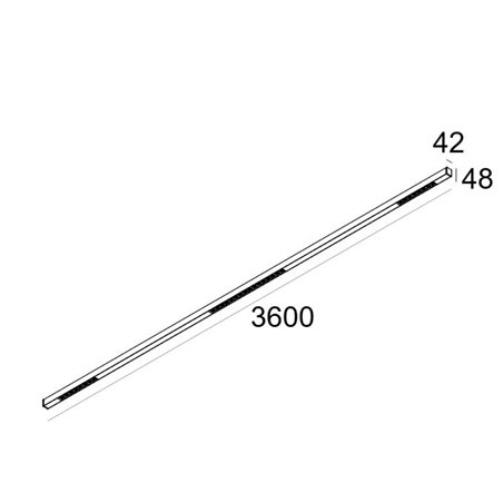Delta Light INFORM 40 SQ 360 DOWN DIM5 Ceiling lamp