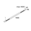 Delta Light INFORM 40 SQ 180 DOWN-UP DIM5 Ceiling lamp