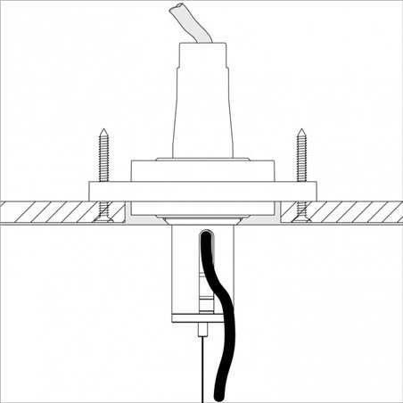 Delta Light SUSPENSION + CONNECTION TRIMLESS O.F.A.