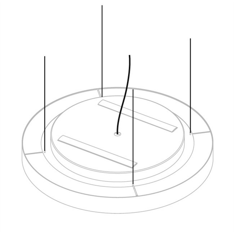 Delta Light SUSPENSION SET 25 DIM 3m