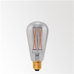 Delta Light LED FILAMENT T64 E27 6W 2200K - SMOKE