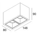 Delta Light Boxy 2 L HE DIM8 Ceiling lamp
