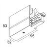 Delta Light TRACK 3F DIM H END SUPPLY 11