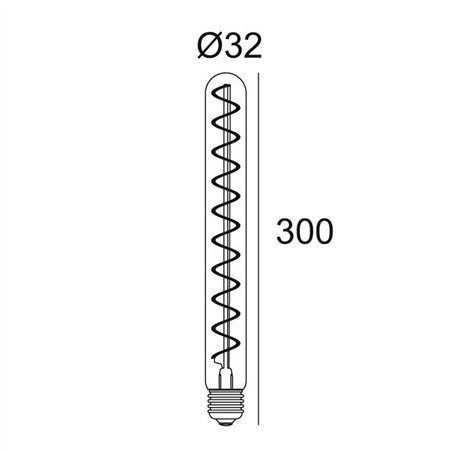 Delta Light LED FILAMENT T30 E27 8W 2200K