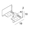 Delta Light SL19 - END CAP SET
