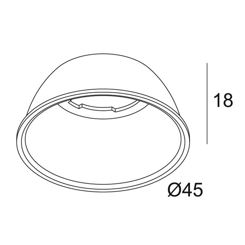 Delta Light SPY 52 REFLECTOR 45°