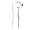 Delta Light SUSPENSION SET 31 5x0,75 1,6m