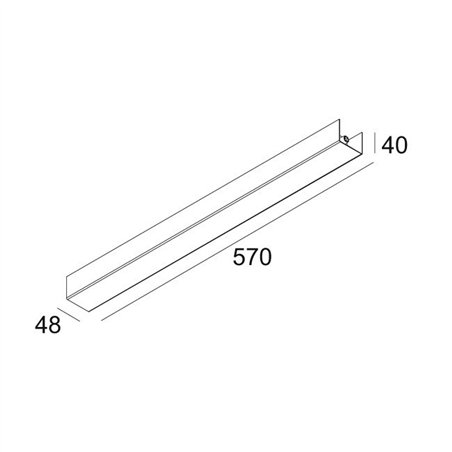 Delta Light INFORM SQ POWERBOX L 85W DIM5